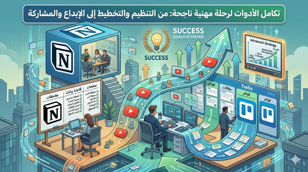 النجاح في العمل: رحلة متكاملة بين الإتقان، الذكاء العلائقي، والتطوير المستمر - صورة 2